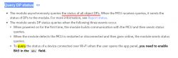 Screenshot of documentation about Tuya DP status query.