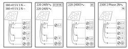 Connecting Whirlpool SMC 654 F / BT / IXL Induction Hob to a Three-Phase Installation Connecting Whirlpool SMC 654 F / BT / IXL Induction Hob to a Three-Phase Installation
