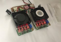 [Thermal imaging] Internal view and test of the YSDS-60-5 4.5 A 22.5 W 5 V DIN rail power supply