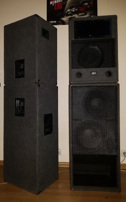[Sprzedam] Zestaw Kolumn 2x1000W, Sklejka, Głośniki 12, Możliwość Testu