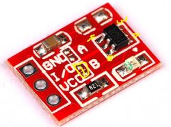 Jak zmodyfikować układ z TTP223, aby sterował żarówką na przemian?