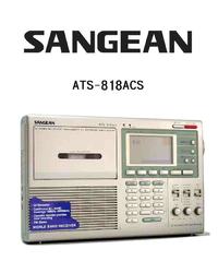 Sangean ATS818ACS Shortwave radio Manual EN