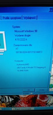 [Sprzedam] Retro PC Am5x86-P75-S, 16MB RAM, 850MB HDD, Karta graficzna S3Trio PCI,