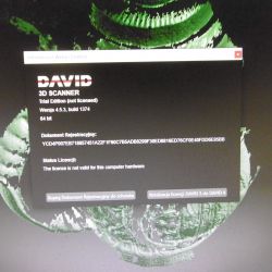 DAVID LASERSCANER 3D: brak wsparcia HP, legalny Upgrade z 3.0 do 4.0 ...