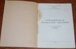 POLMO KS-20B - Dokumentacja Techniczno - Ruchowa KS-20B