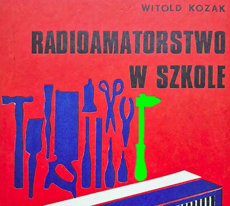 Book cover with tool illustrations; one tool highlighted in green