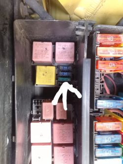 Renault Trafic 2.5dci 2005r - identyfikacja bezpiecznika