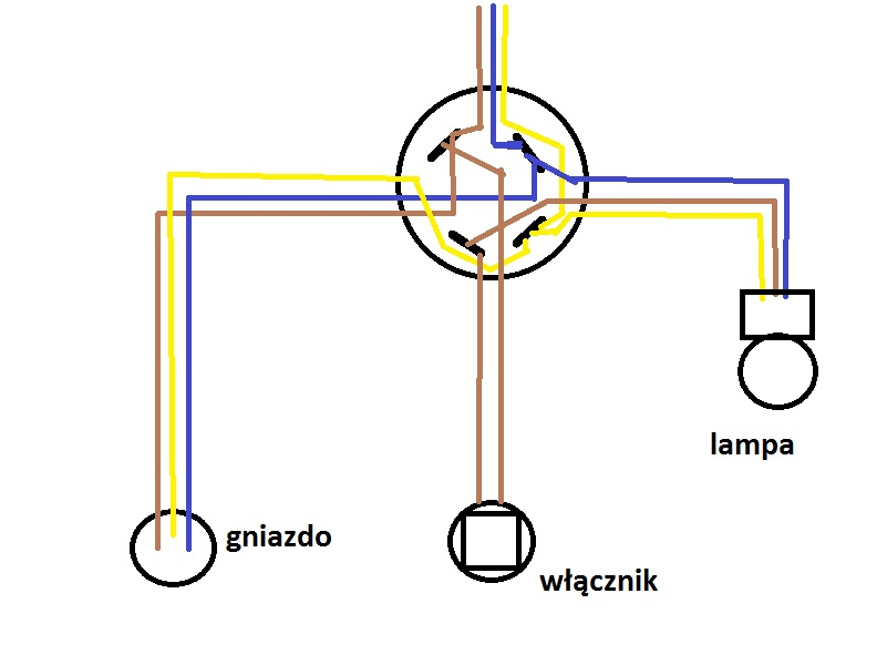 Podłączenie W Puszce Przewodow Elektrodapl