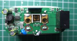 BASILUS Smart Plug PCB BASILUS smart plug PCB with marked AC_N and AC_L terminals.