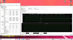 Zrzut ekranu z AIDA64 i HWMonitor pokazujący temperatury i taktowanie CPU podczas testu stabilności