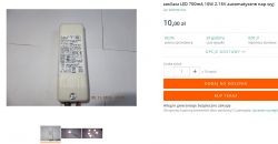 Podział sterowania lampami LED w Paul Neuhaus MERAL 6210-55 na dwa włączniki