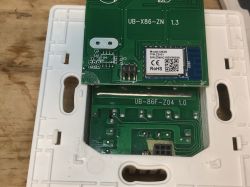 WiFi Module PCB LXM170 PCB of the WiFi module in the LXM170 light switch