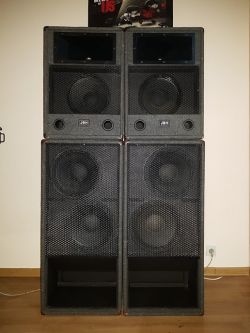 [Sprzedam] Zestaw Kolumn 2x1000W, Sklejka, Głośniki 12, Możliwość Testu