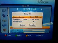 Skymaster DX15 - Dodawanie pojedynczego kanału bez ponownego skanowania