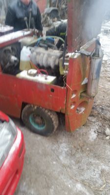 Identyfikacja modelu wózka widłowego przerobionego elektryka Balcancar