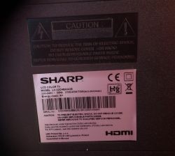 SHARP TV LC-32CHE4042E - HELP PLS.. Bought in ITALY but NO SIGNAL in PHILIPPINES SHARP TV LC-32CHE4042E - HELP PLS.. Bought in ITALY but NO SIGNAL in PHILIPPINES