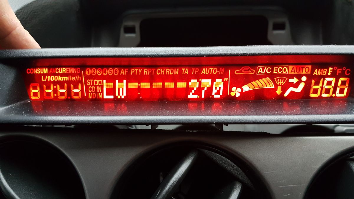 Mazda 6 Wagon Wyświetlacz klimatyzacja elektroda.pl