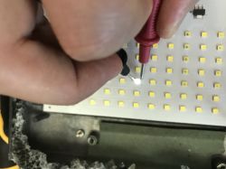 Interior, failure rate and construction of a 50W outdoor LED floodlight with motion sensor