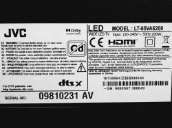 JVC LT-65VA6200 Vestel 17MB185 VES650QNTH-N2-N41 firmware, double image