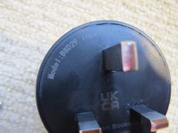 Tuya BSD29 UK 20A Smart Plug Top view of the Tuya BSD29 UK 20A smart plug.