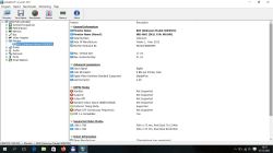 Zrzut ekranu HWiNFO z informacjami o matrycy BOE HB14061 o rozdzielczości 1366x768