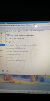 Ford c max 2.0cdti - auto nie odpala, brak zasilania ECU