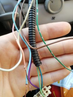 Citroen C1 2005 - Jakie funkcje mają kolory przewodów?