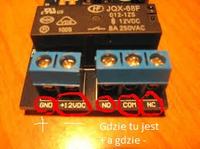 Timer ne555 AVT1459 Jak podłączyć urządzenie zasilane no com nc? Timer ne555 AVT1459 Jak podłączyć urządzenie zasilane no com nc?