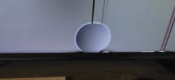 Hisense 65U6NQ - pionowe pasy i żółty proszek przy matrycy, zalanie czy COF?