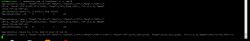 Screenshot of a terminal with MQTT subscription results containing inverter data.