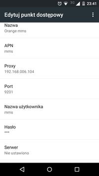 Jak skonfigurować MMS w Orange na Motorola Moto E z Androidem 5.1?