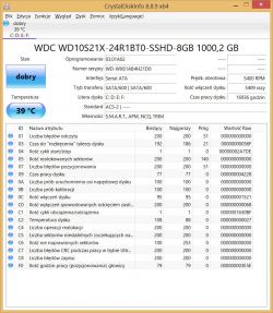 Interpretacja wyników programu HD Tune - awaria dysku?