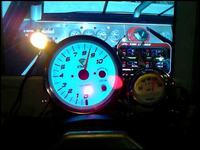 Deska rozdzielcza do symulatora na AVR