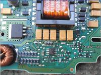 Renault Scenic II - licznik, wyświetlacz, przetwornica