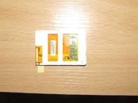 LCD od S65 sterowany przez ATmega16.