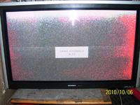 Zaśnieżony obraz i przebarwienia w Grundig 42PW 110-550, Ysus 6870QYE008C, Zsus 42v6