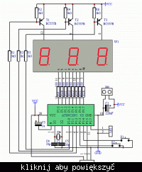 ds18b20 attiny2313 dwupunktowy termometr, przeróbka programu