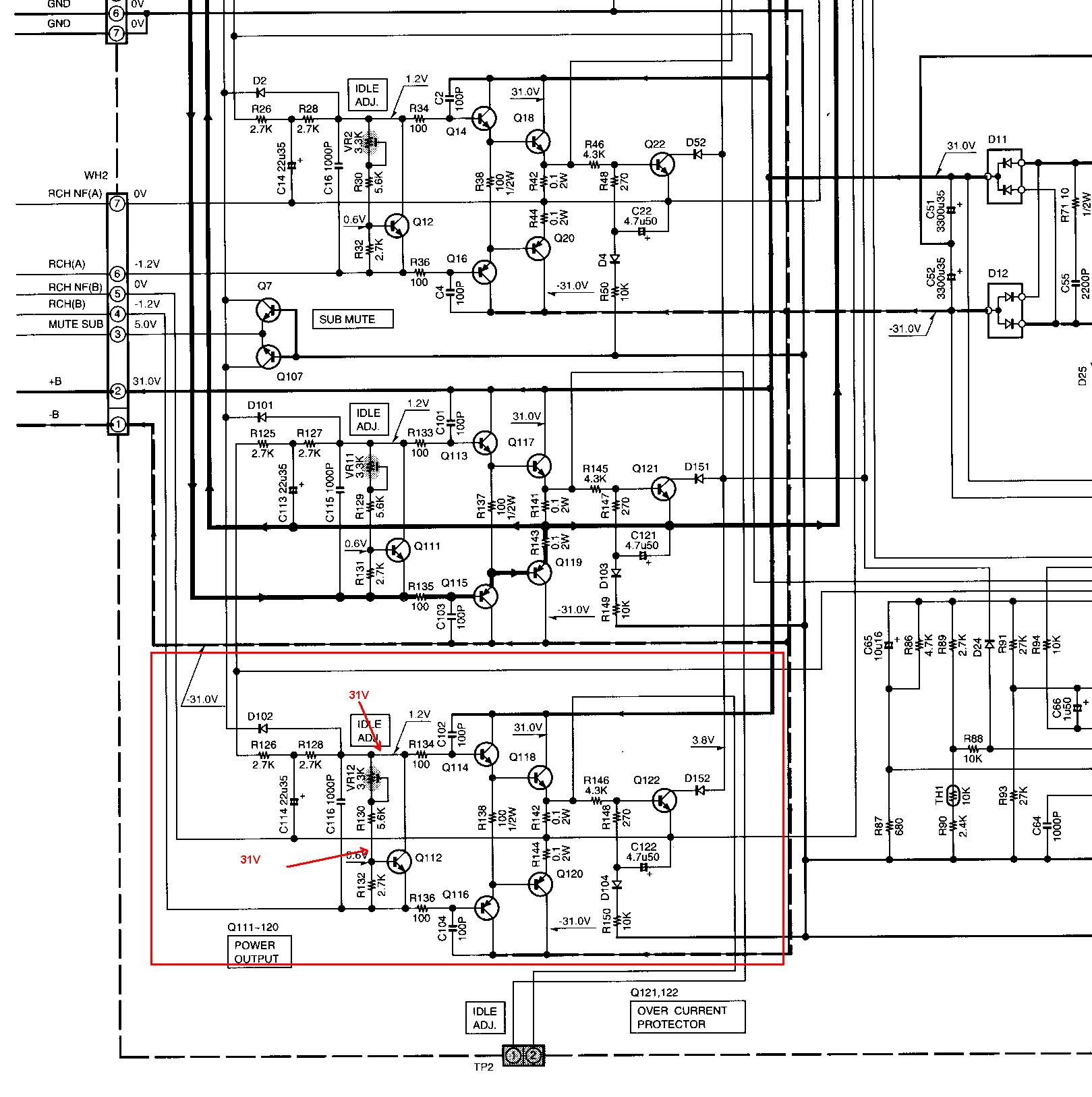 Problem ze wzmacniaczem kenwood KAC 846