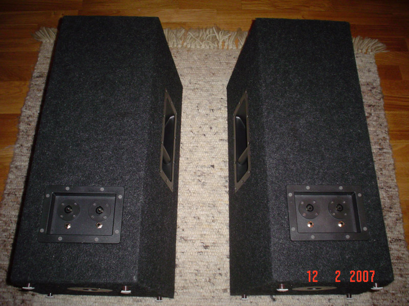 Nadstawki estradowe na Celestion Truvox 1225 + Tonsil GDWT