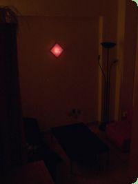 Lampka-piramidka zmieniająca kolory