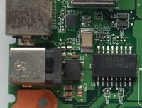 Fujitsu Siemens Amilo Pro V3515 - wyrwane gniazdo zasilania Fujitsu Siemens Amilo Pro V3515 - wyrwane gniazdo zasilania