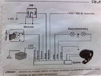 Alarm motocyklowy - jak podlaczyc