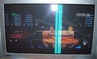 Philips 42PF5320 - Jak usunąć jasne pionowe pasy na ekranie?