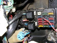 Podłączenie sterownika zamka centralnego Mitsubishi Galant Podłączenie sterownika zamka centralnego Mitsubishi Galant