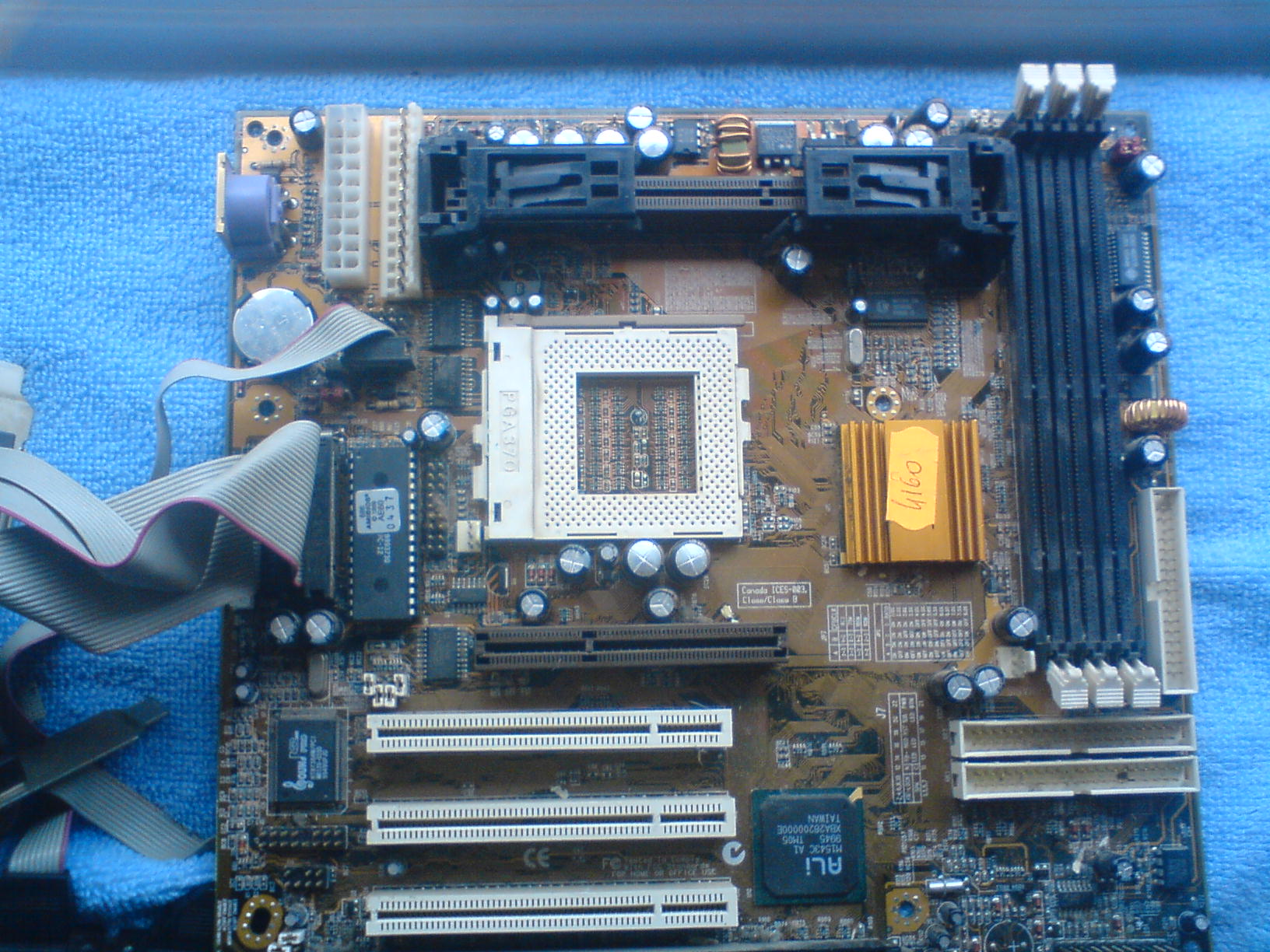 Co to za płyta główna? PGA370 AT/ATX 1xISA, AGP, 3xPCI