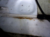 Ford Escort - spaw w bagażniku