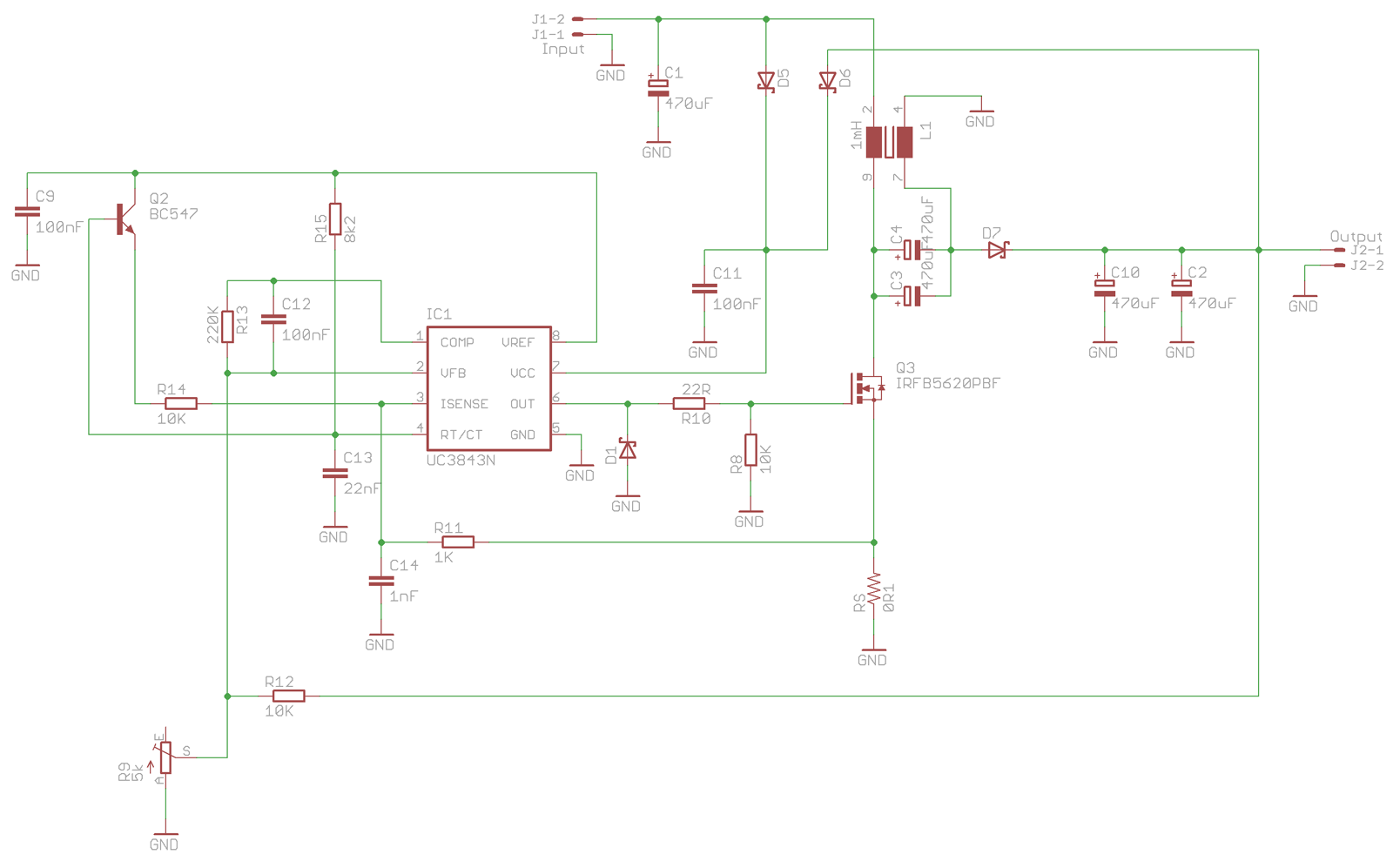 UC3843 SEPIC converter - Help needed | Forum for Electronics